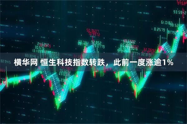 横华网 恒生科技指数转跌，此前一度涨逾1%